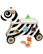 Ride-On Shape Sorter Zebra