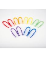 TickiT Translucent Colour Tweezers Set of 12