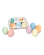 Chalk Egg Easi-Grip Pk6