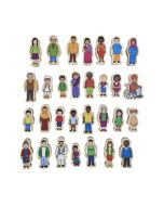 My Family Wooden People Set of 30