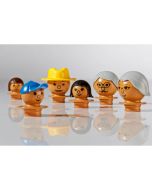 Mobilo Mixed Figures Brown Set of 6