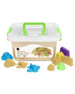 Sensory Magic Sand & Moulds 2kg Tub Natural