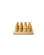 Natural Mini People In Tray