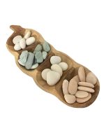 Tamarind Sorting Bowl with Pebbles