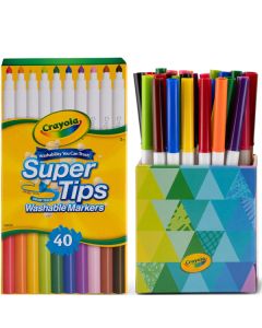 Crayola Marker 40 Super Tips Sharepack