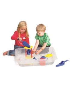 Sand & Water Play Tray Clear
