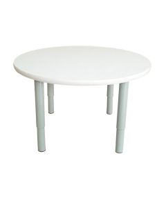 Round Table 800 x 800mm White Primary Legs 56cm
