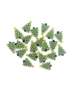 Felt Sticker Christmas Trees Pack of 20