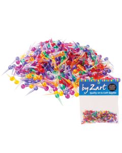 Plastic Sequin Pins Asst 500's