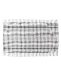 Tea Towel Black Check