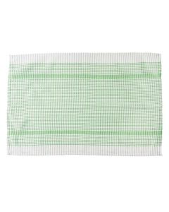 Tea Towel Green Check
