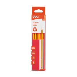 DELI HB Pencil With Erasor Pack of 12