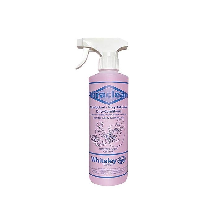 Viraclean Disinfectant Spray Bottle 500ml