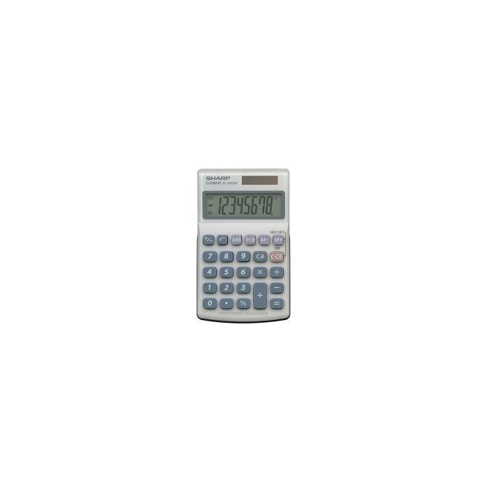 Calculator Sharp EL240SAB 8 Digit Display