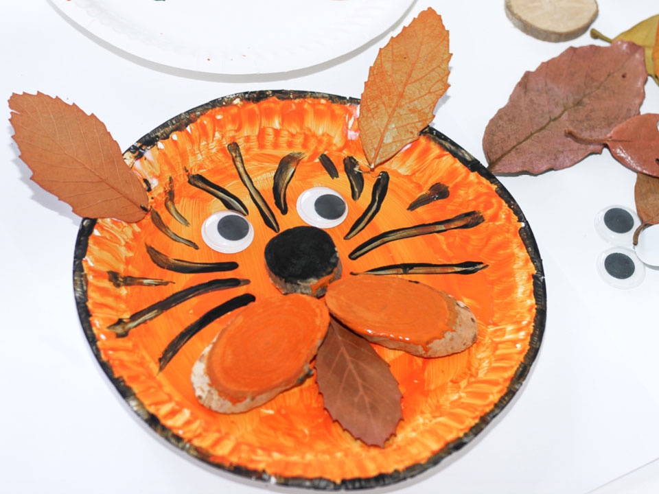 Year of the Tiger 2022 - Tiger Face Craft Activity