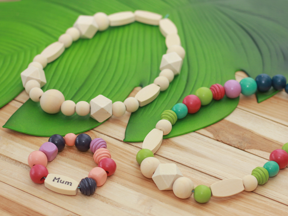Mother's Day Beaded Jewellery Craft Activity