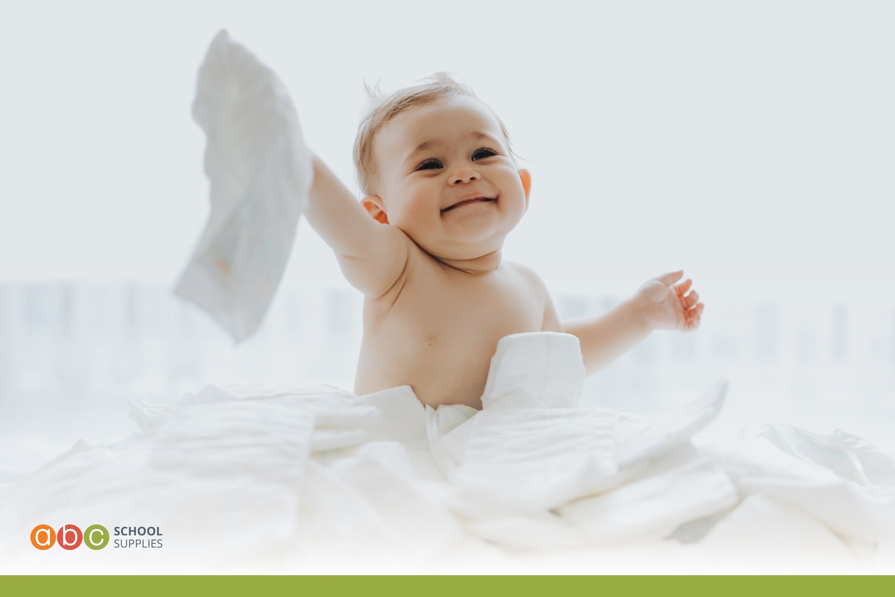 How many nappies does a newborn use per day?
